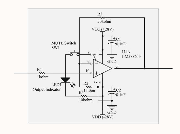 Power Amplifier Schematic